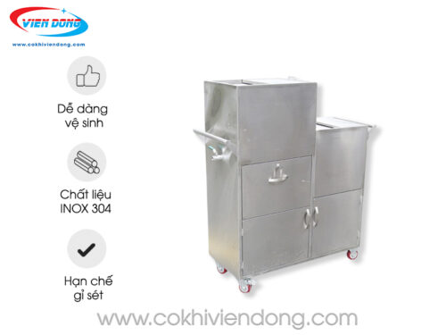 thùng đá inox quầy bar