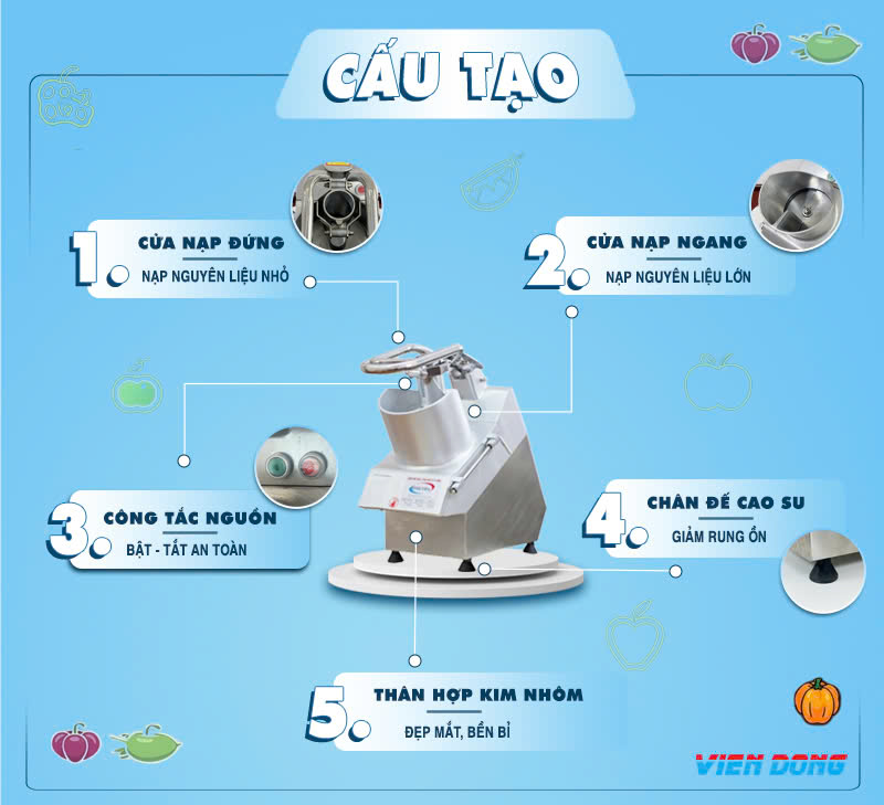 máy cắt rau củ quả