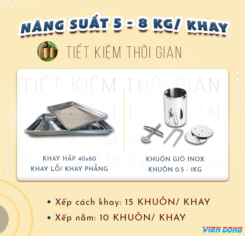 Tủ hấp chả lụa