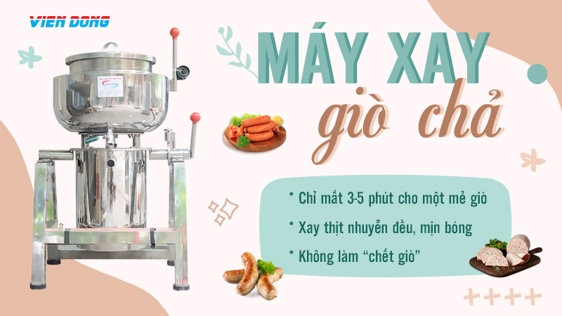 Máy xay giò chả 20 kg 