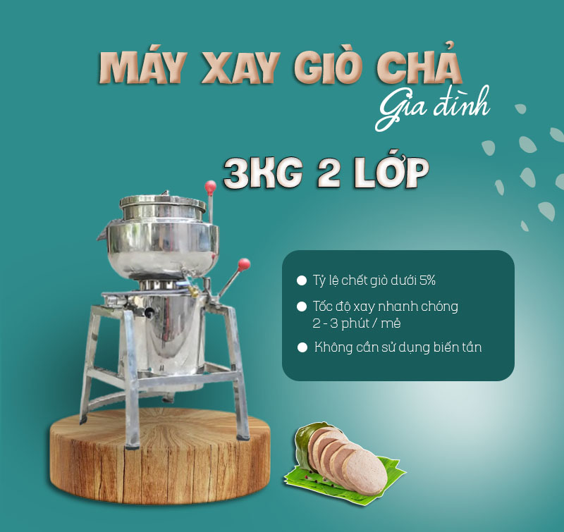 máy xay giò chả gia đình