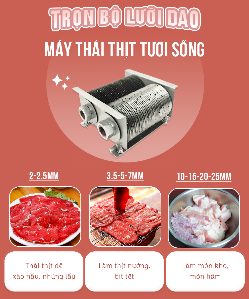 giá máy thái thịt