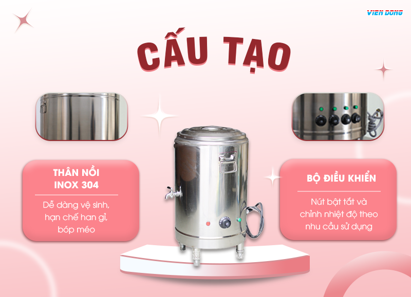 nồi nấu phở điện nồi nấu phở điện